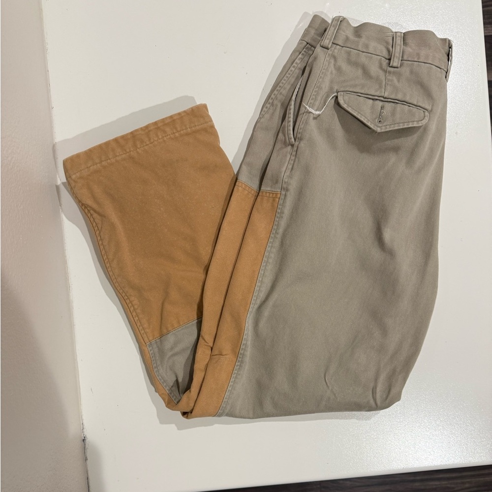 Pendleton Two-Tone Tan and Orange Men's Pants